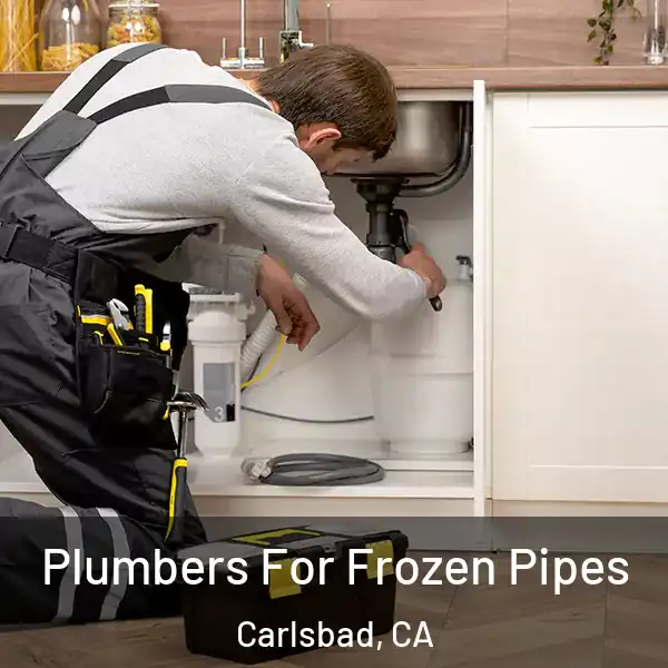  Plumbers For Frozen Pipes Carlsbad, CA